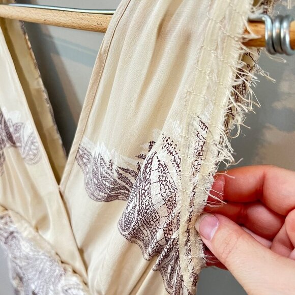 Anthropologie Yoana Baraschi Silk Dress- Size‎ 6 - Picture 2 of 7